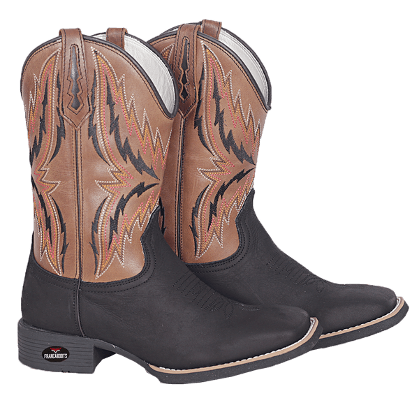 BOTA TEXANA BICO QUADRADO - FRANCA BOOTS