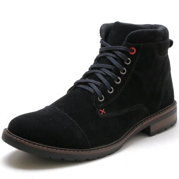 Bota Masculina Casual 208K Preta