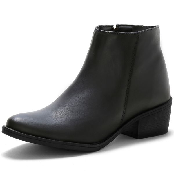 Bota Feminina Casual 6704 Preta