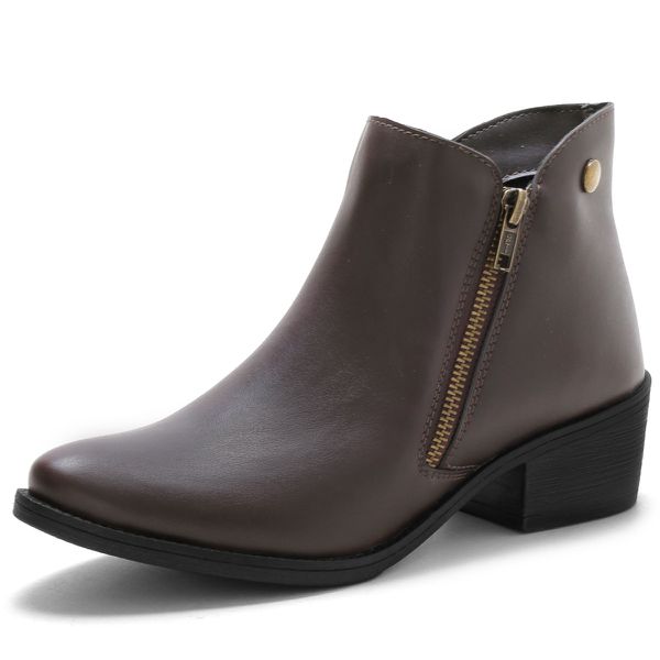 Bota Feminina Casual 6706 Café