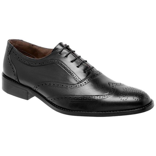 Sapato Social Oxford Pelica Preto