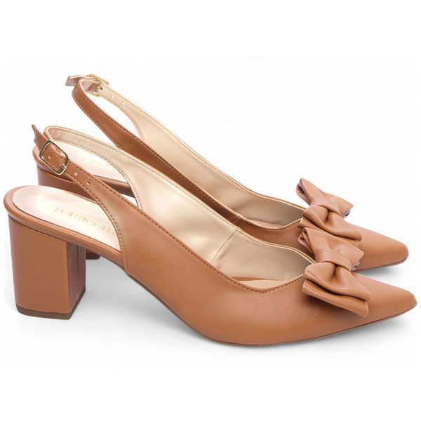 Sapato Scarpin Caramelo