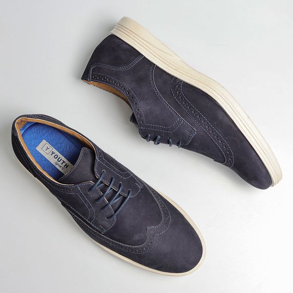 Azul Marinho Sapato Masculino Sport Top Sapato Social Kanui Outlet