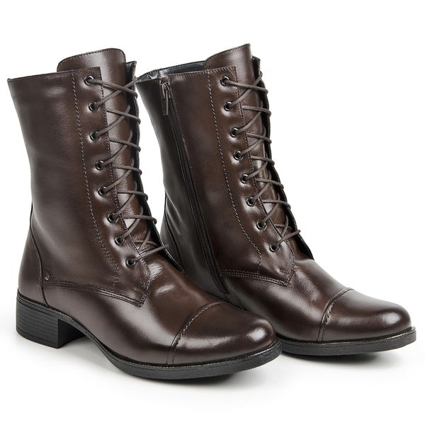 Bota coturno montaria store feminina