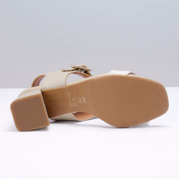 Sandália Sandália Salto Bloco Nozes