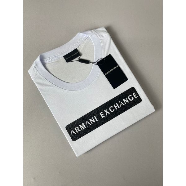 CAMISETA ARMANI, RECORTADA,MASCULINA 