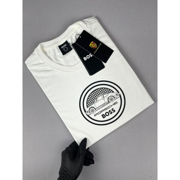 T-SHIRT PERUANA HUGO BOSS,COTTON COM ELASTANO,APLIQUE BOSS