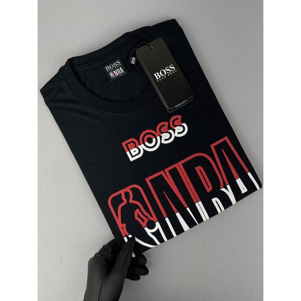 T-SHIRT PERUANA HUGO BOSS,COTTON COM ELASTANO,APLIQUE BOSS