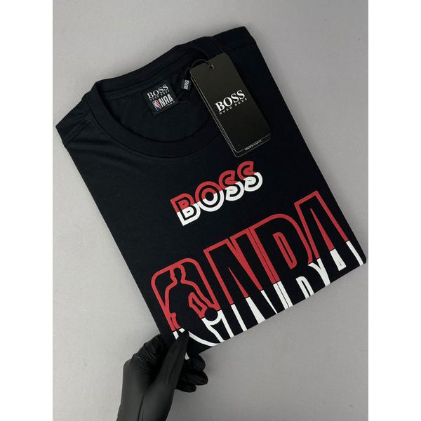 T-SHIRT PERUANA HUGO BOSS,COTTON COM ELASTANO,APLIQUE BOSS