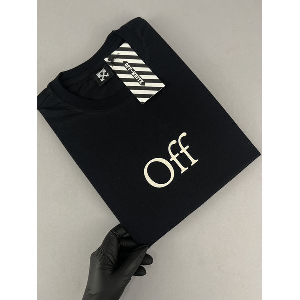 CAMISETA IMPORTADA OFF WHITE, BORDADO NO PEITO, FIO 30.1 PENTEADO
