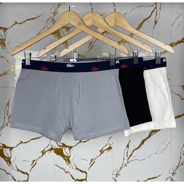 KIT 3 CUECAS LACOSTE