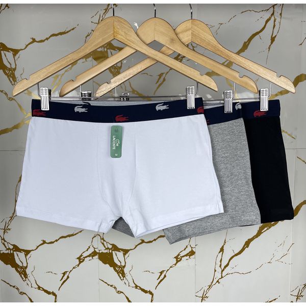 KIT 3 CUECAS LACOSTE