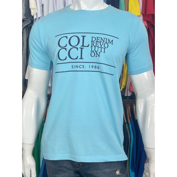 CAMISETA NACIONAL COLCCI,ESTAMPADA,FIO 30.1 PENTEADO 
