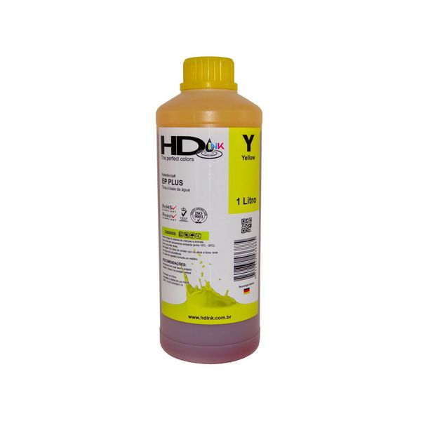 1Litro Tinta UV Compatível Epson - Amarela 