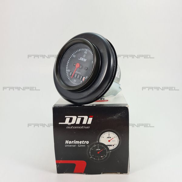Horímetro Com Iluminação 52mm Bivolt Universal DNI 4502
