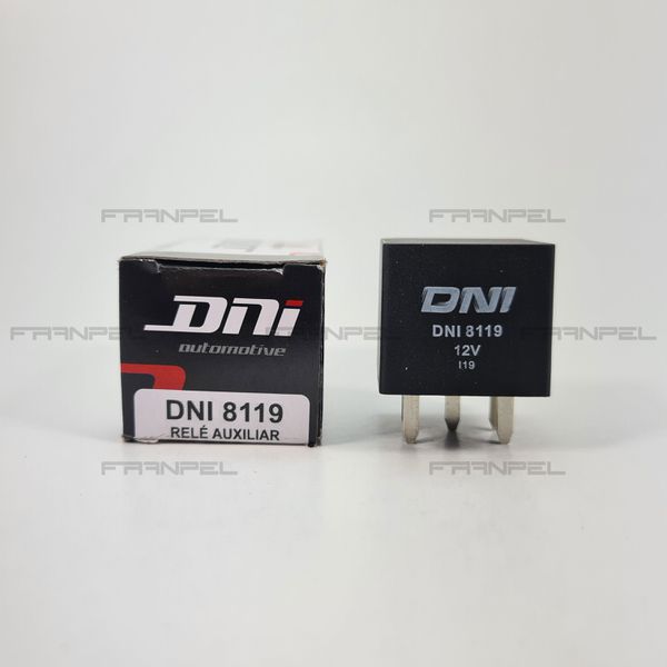 Relé Auxiliar Reversor Terminais Agulha 12v 40/30A - DNI8119
