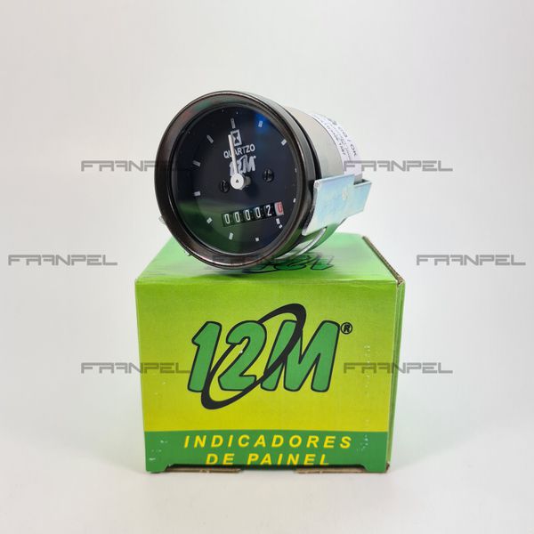 Horímetro Com Ponteiro Bivolt Universal Maquinas - 12M 46.001