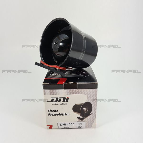 Sirene Piezoelétrica 6 Sons - 12V - DNI4050
