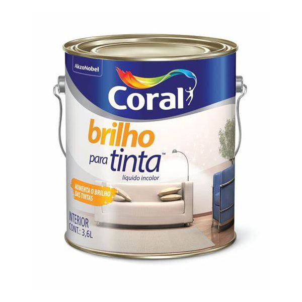 Brilho Para Tintas Coral 3.6LT 