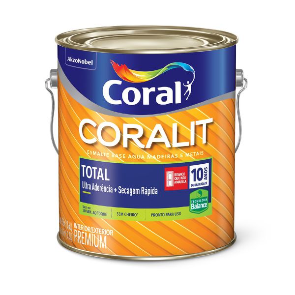 Tinta Coral Coralit Total 3.6LT Brilho