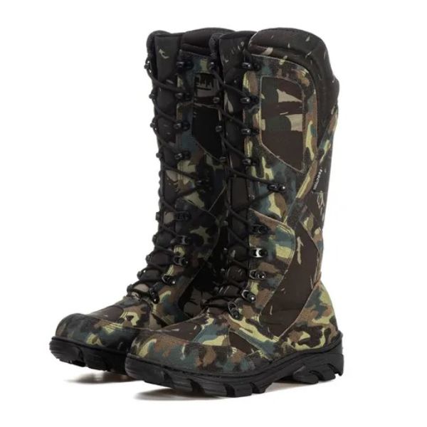 Bota Coturno Militar Fulgore Caça e Pesca Camuflada