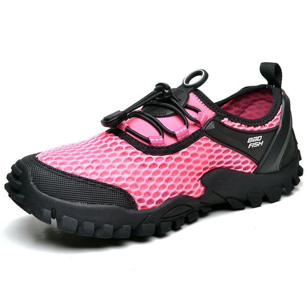 Tênis Adventure Trekking Trilha Academia Corrida Ciclismo Esport Fit Rosa Chicleta