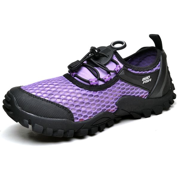 Tênis Adventure Trekking Trilha Academia Corrida Ciclismo Esport Fit Lilás