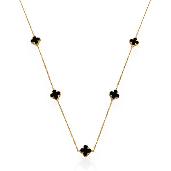COLAR FOLHEADO A OURO 18K INSPIRAÇÃO 