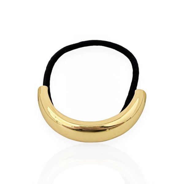 PRESILHA FOLHEADO A OURO 18K TUBO