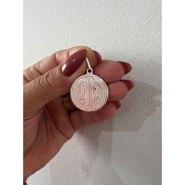 Pingente São Bento Prata 925