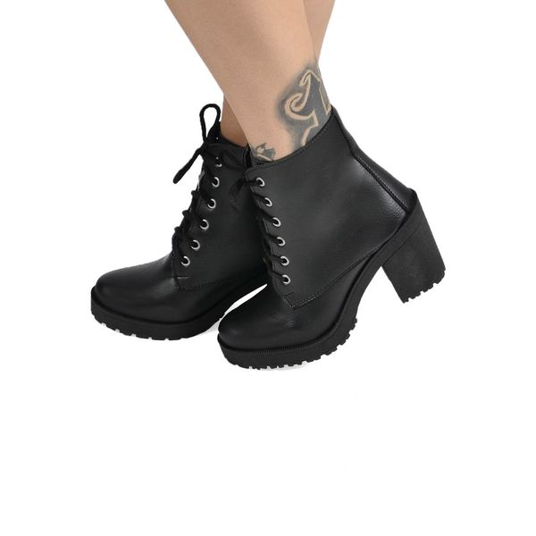 Galway bota coturno galway tratorada com zíper sales preto