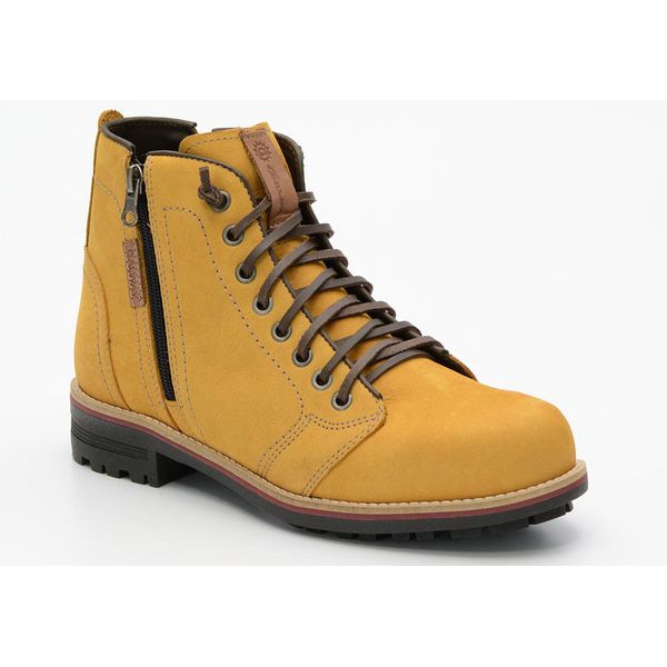 Bota Coturno Masculina em Couro Banana Galway 7051 