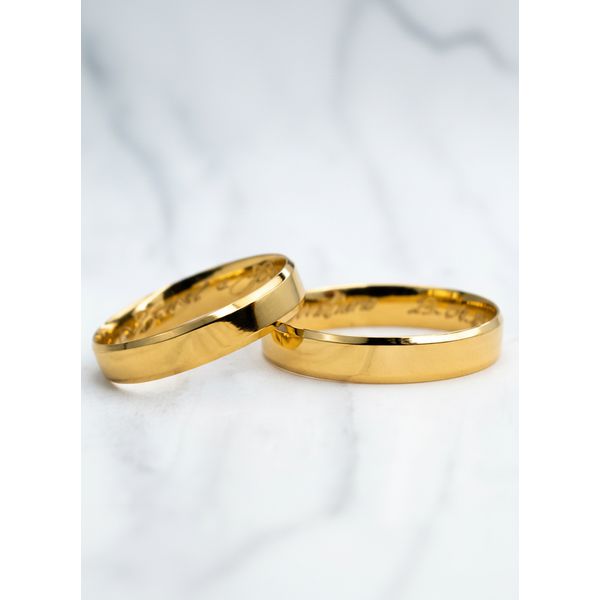 Par de Alianças Maldivas 14K