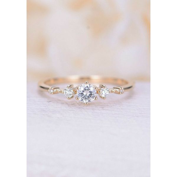 Anel Fomalhaut Ouro 18K Casamento