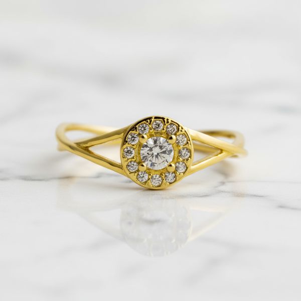 Anel Noivado Belmont