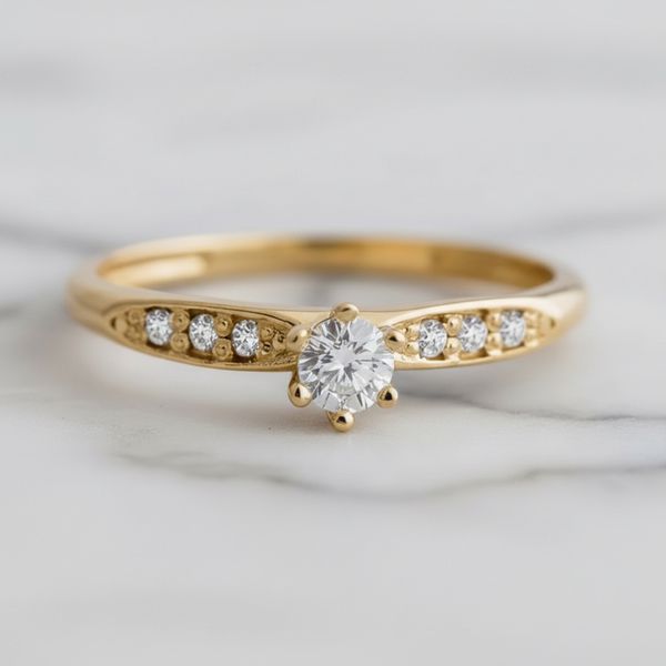 Anel Cosmos 18K Noivado