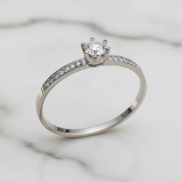 Anel Noivado Lumière