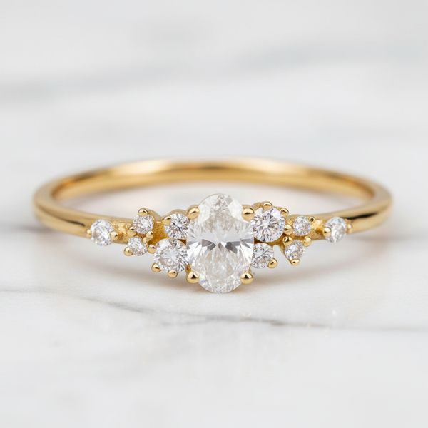 Anel Solitário Phoenix