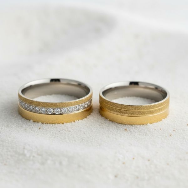 Par de Alianças Aurora 