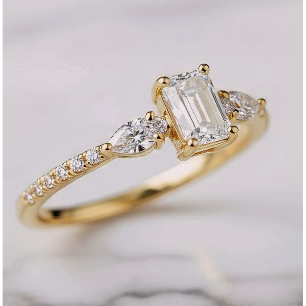 Anel Alnilam Ouro 14K Casamento
