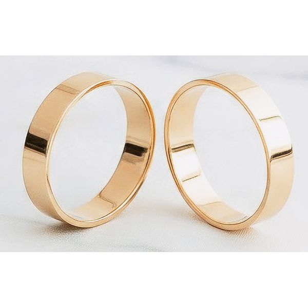 Par de Alianças Barcelona 18K