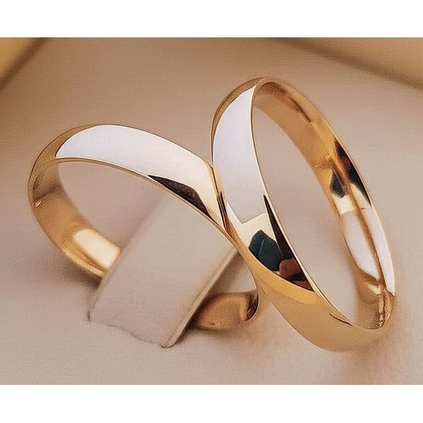 Par de Alianças Paris 18K