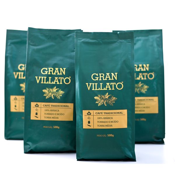 Kit com 4 Cafés Especiais Torrado em Grãos Copia