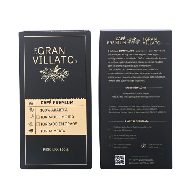 Café Premium em Grãos 250g