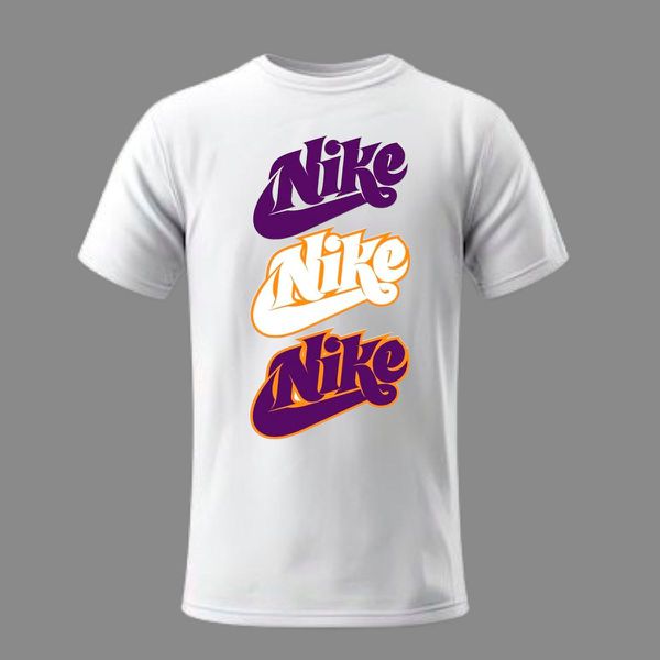 Camiseta Branca Nike Estampada