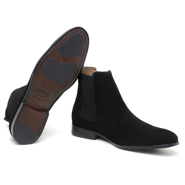 Chelsea Boot Camur a Preto GIANNO GIANNO