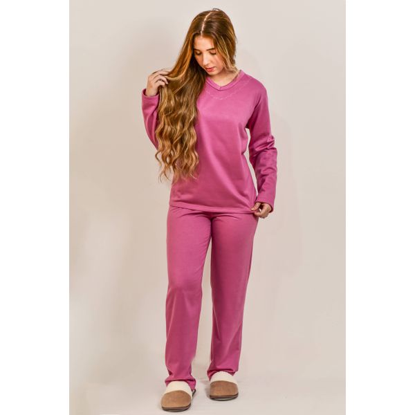 Pijama Feminino Micheli Rosa