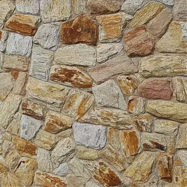 Pedra Madeira Bruta Amarela