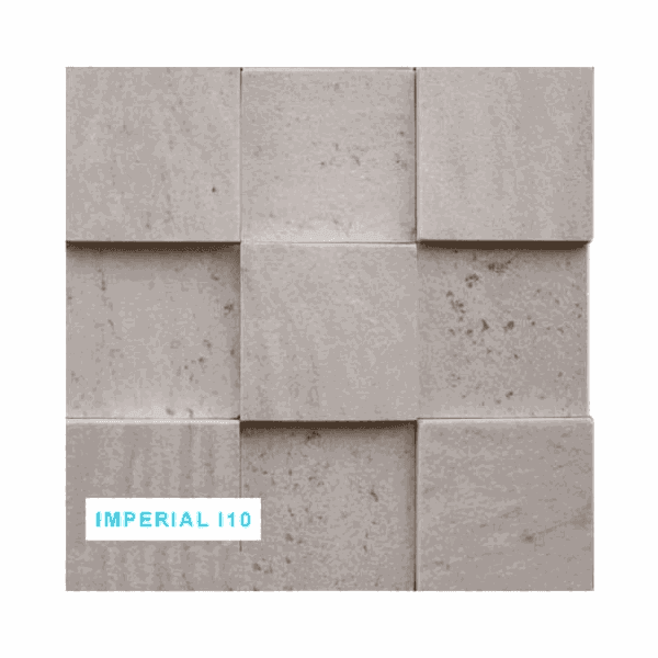 Mosaico Pedra Natural Imperial L10 30x30 Branco