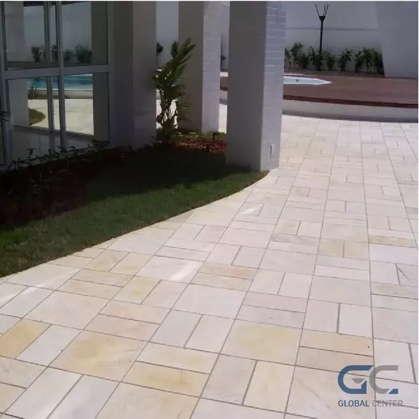  Pedra São Tomé Serrada Tipo Exportação Mesclada - 10 X 20cm